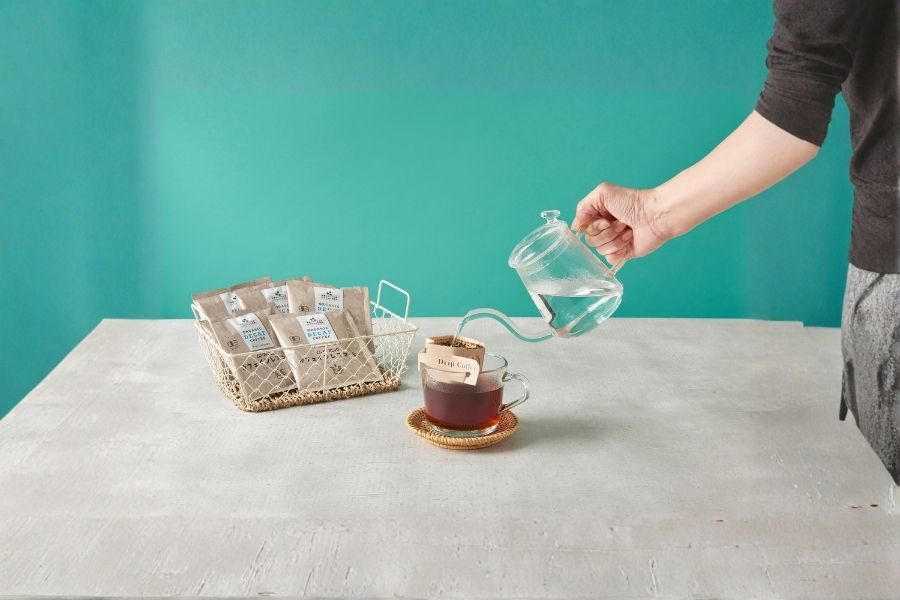 いつでも手軽に淹れたての香り豊かな味わいを堪能できます。