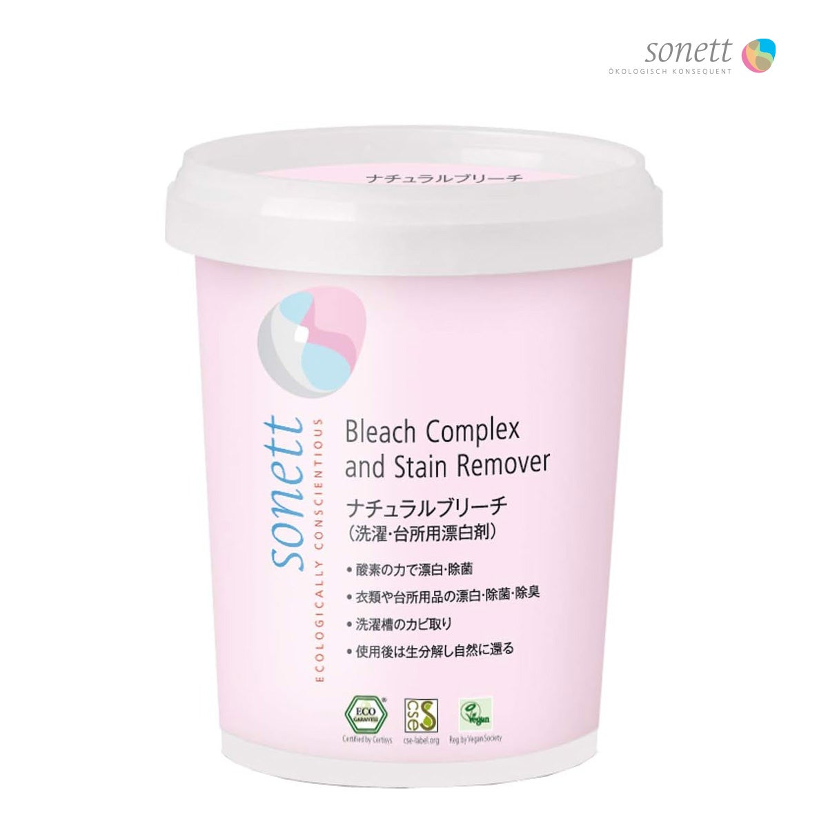 sonett(ソネット) ナチュラルブリーチ 450g | Naturias（ナチュリアス