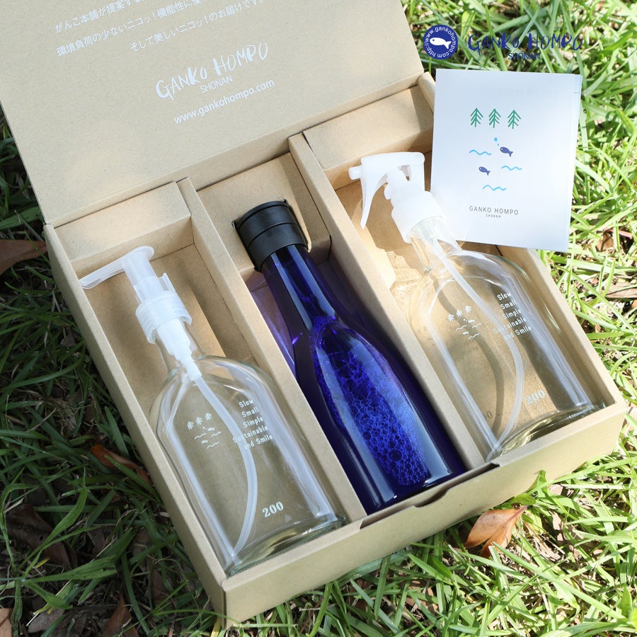 がんこ本舗 洗濯洗剤 海へ・・・ Fukii ギフト BOX | Naturias