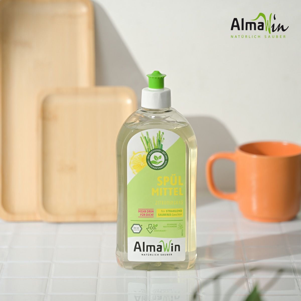 AlmaWin(アルマウィン) ディッシュソープ 食器用洗剤 レモングラス